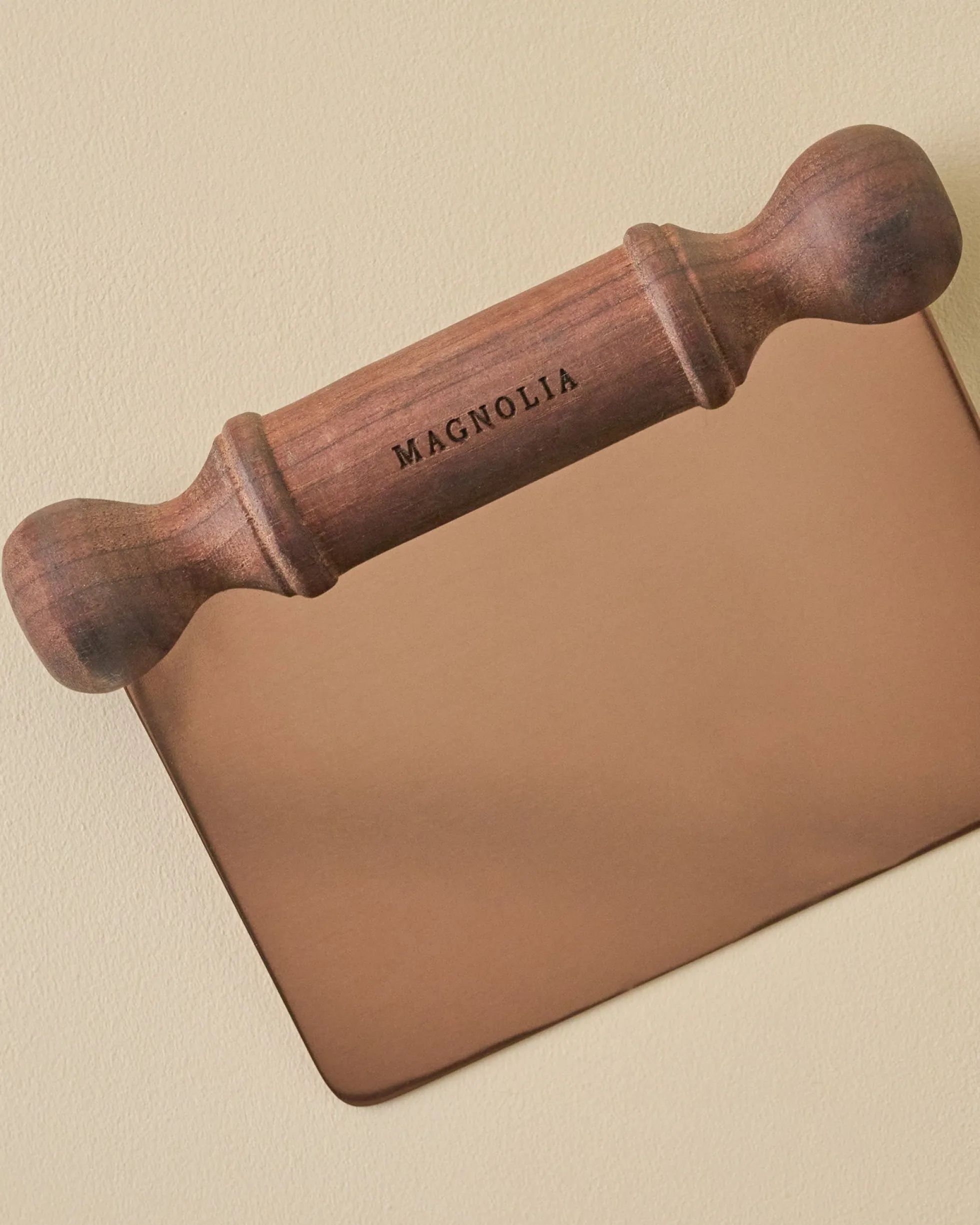 Magnolia Vintage Walnut Handle Bench Scraper