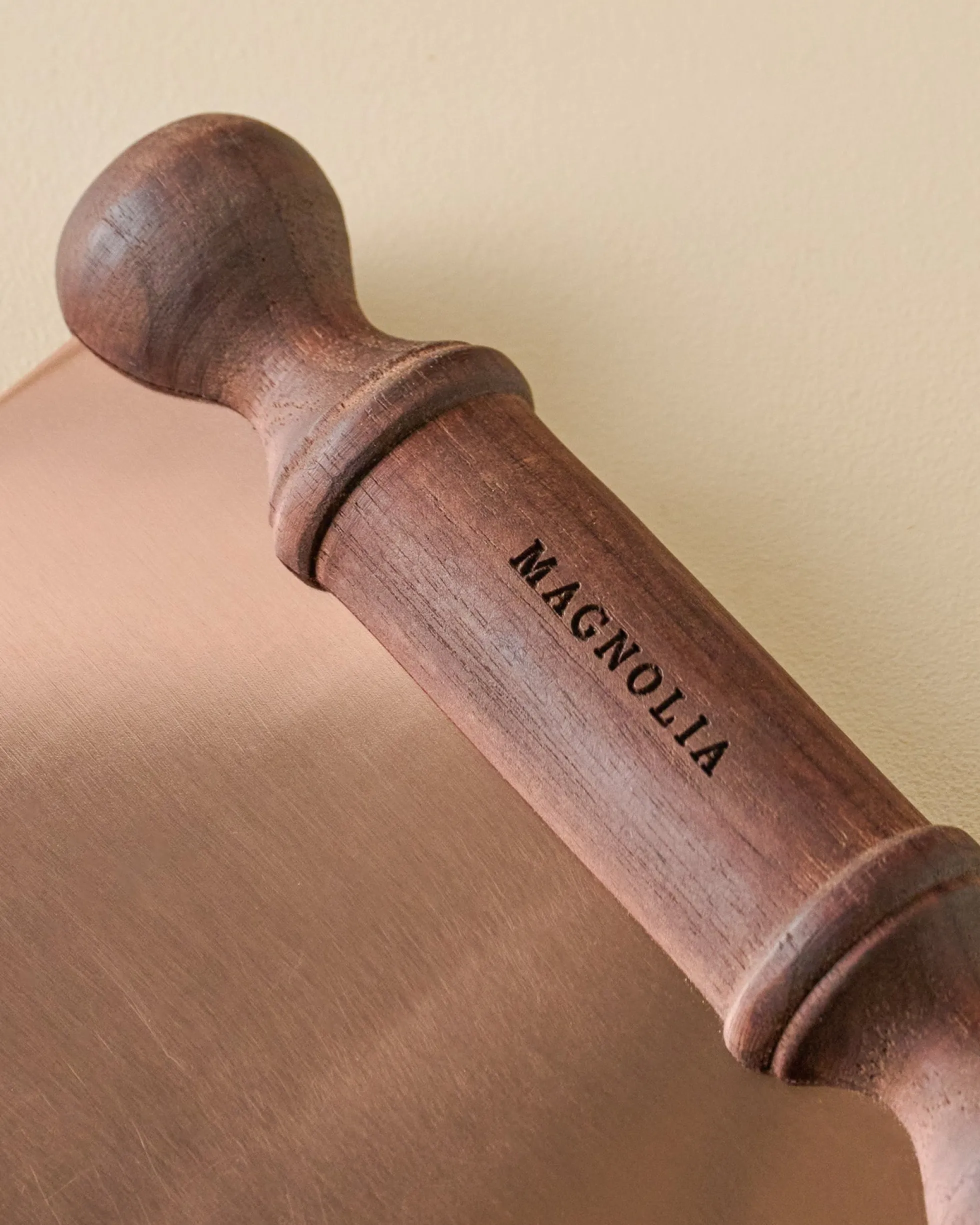 Magnolia Vintage Walnut Handle Bench Scraper