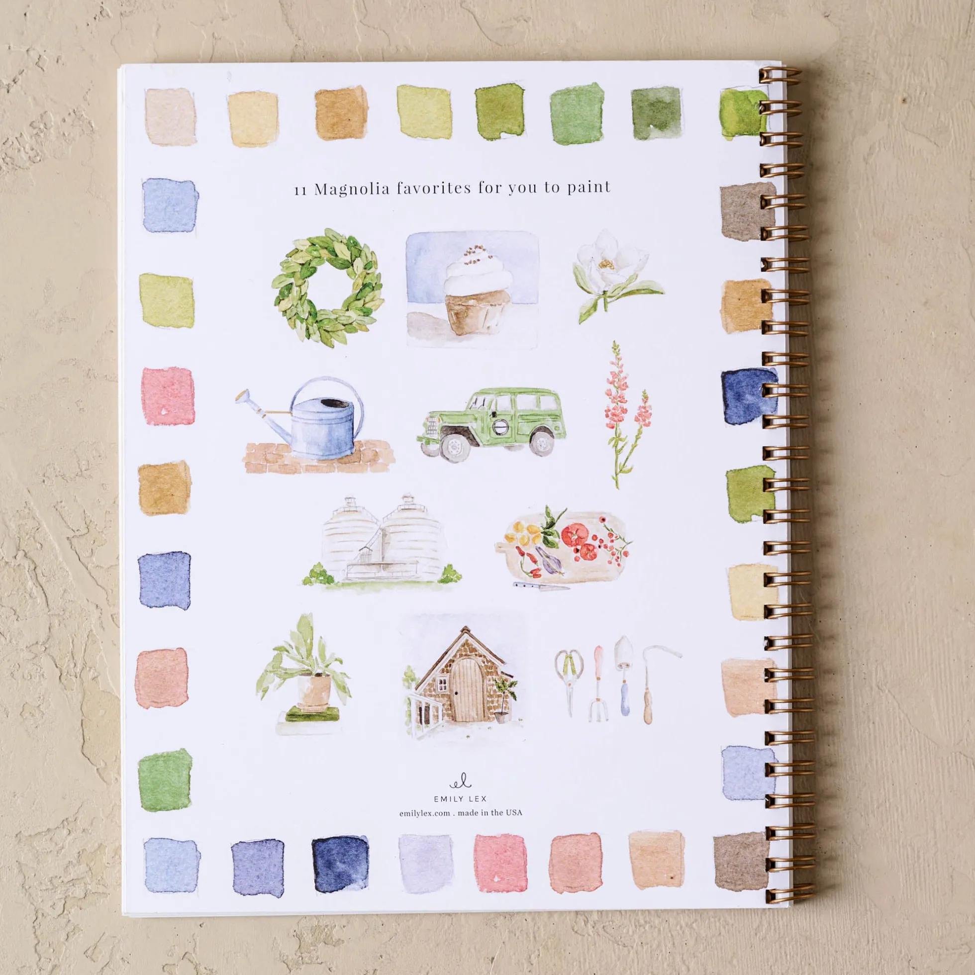 Magnolia Watercolor Workbook