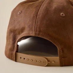 Magnolia Waxed Canvas Patch 5-Panel Hat