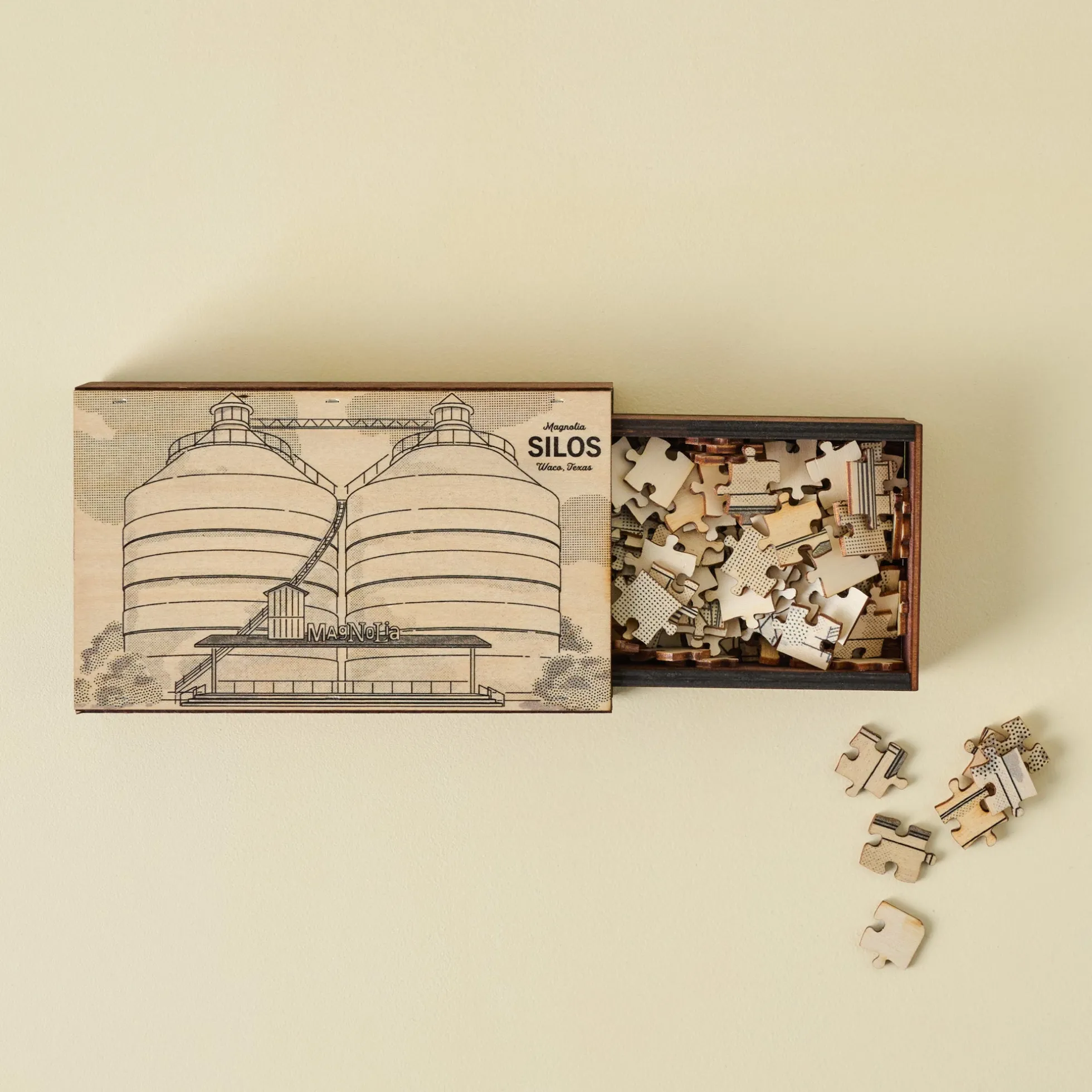 Magnolia Wooden Puzzle
