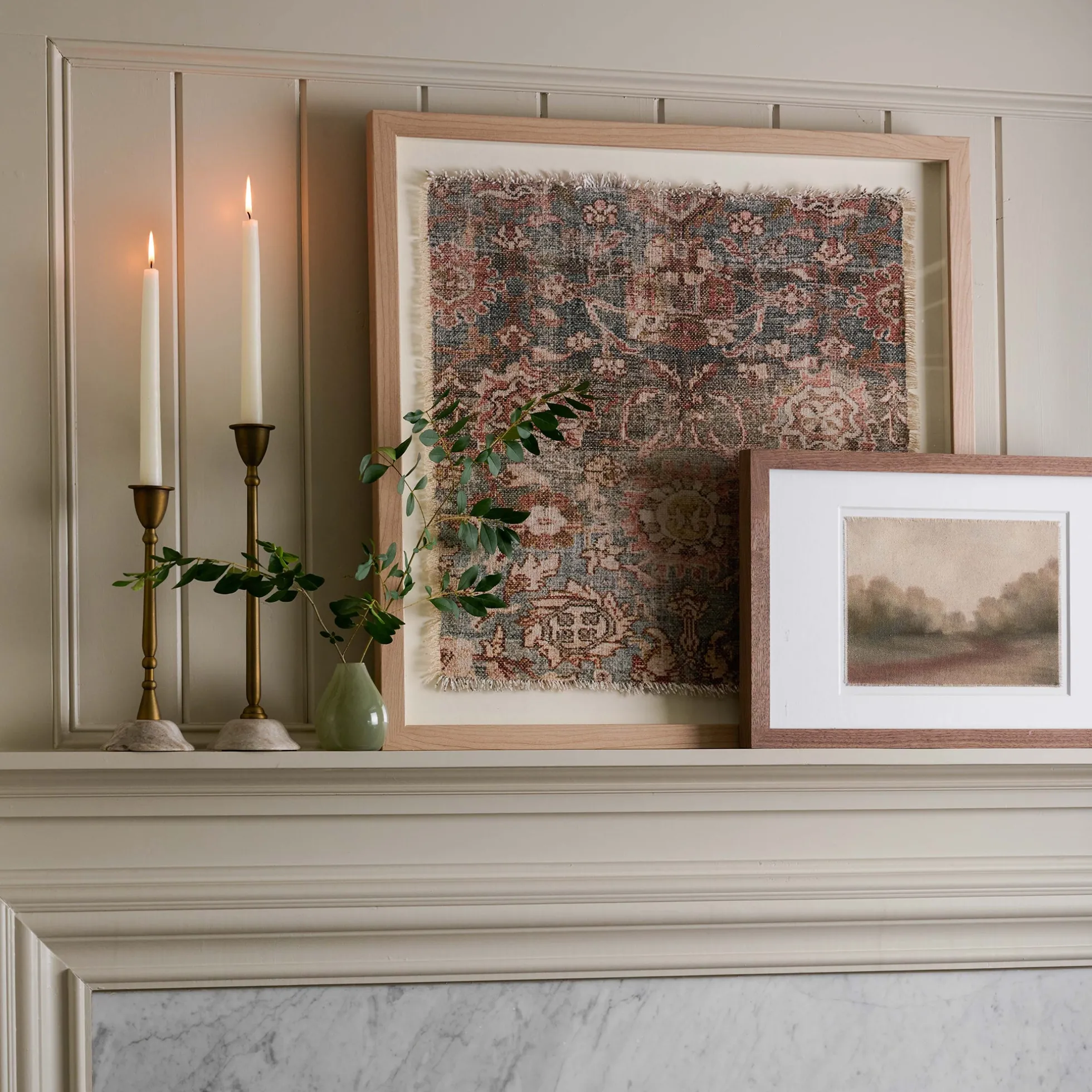 Marbella Framed Textile