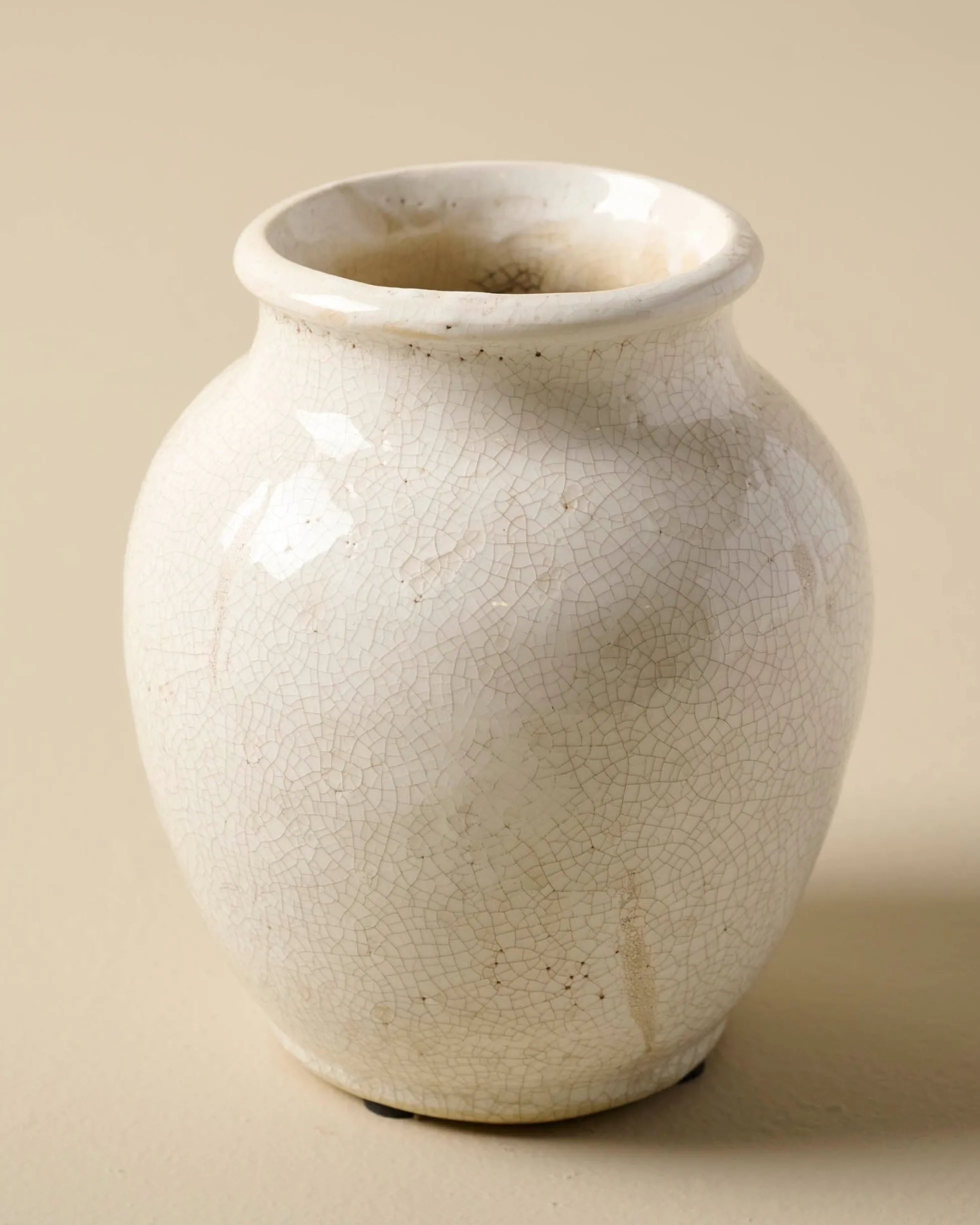 Marie Distressed Crackle Vase