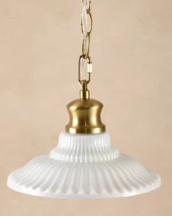 Marjorie Milk Glass Pendant (9