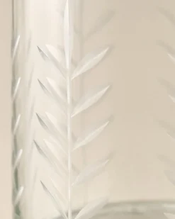 Marlowe Etched Glass Tumbler