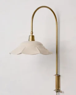Mary Enamel Plug-in Sconce