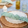 Meadow Check Napkin Set of 4