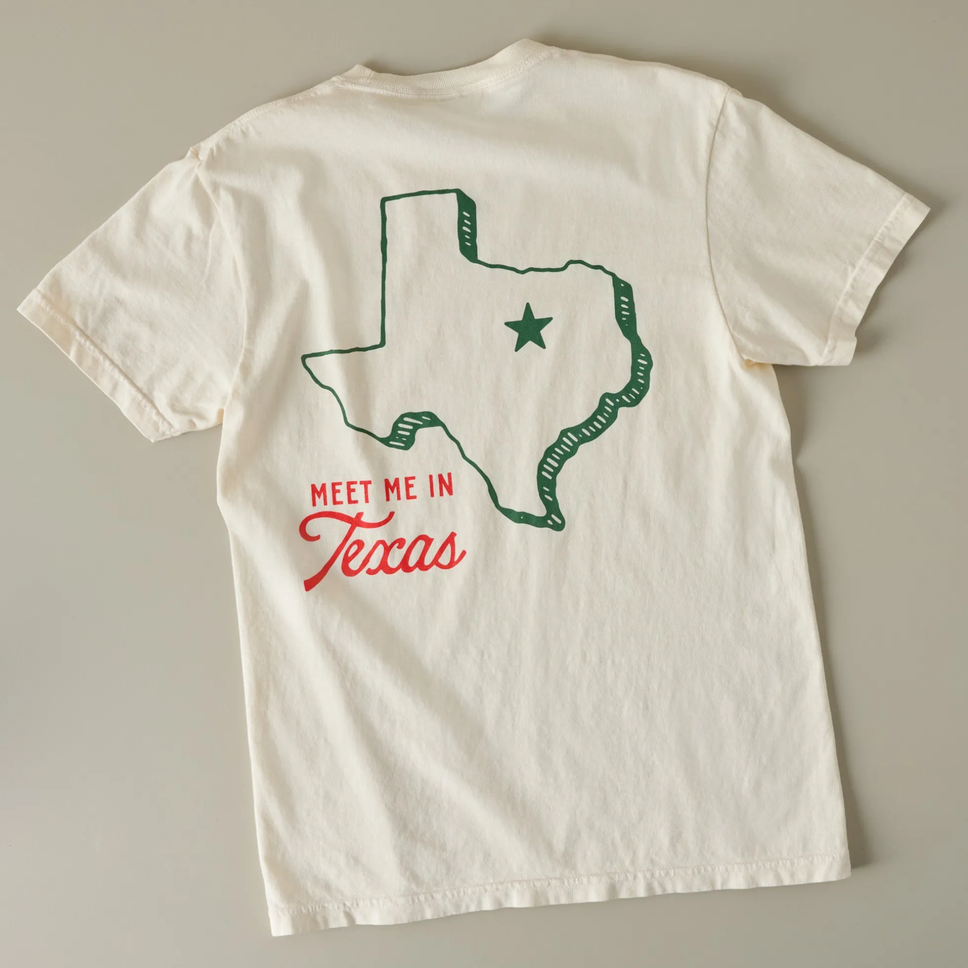 Meet me in Texas Ivory Shirt