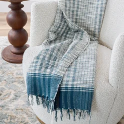 Merrill Plaid Throw