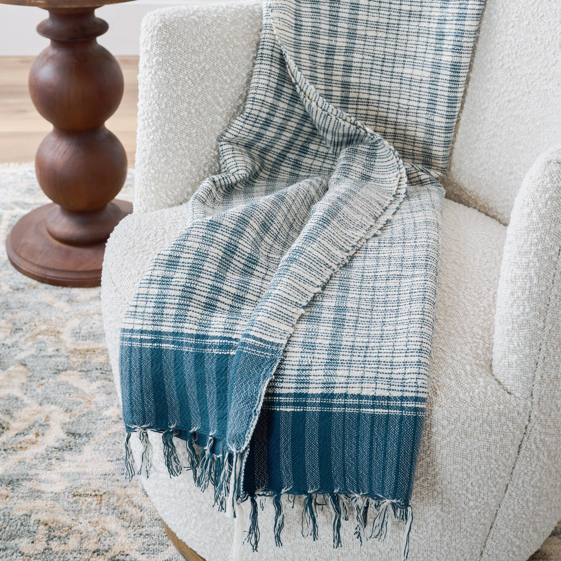 Merrill Plaid Throw