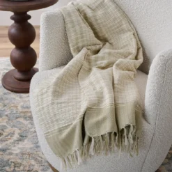 Merrill Plaid Throw
