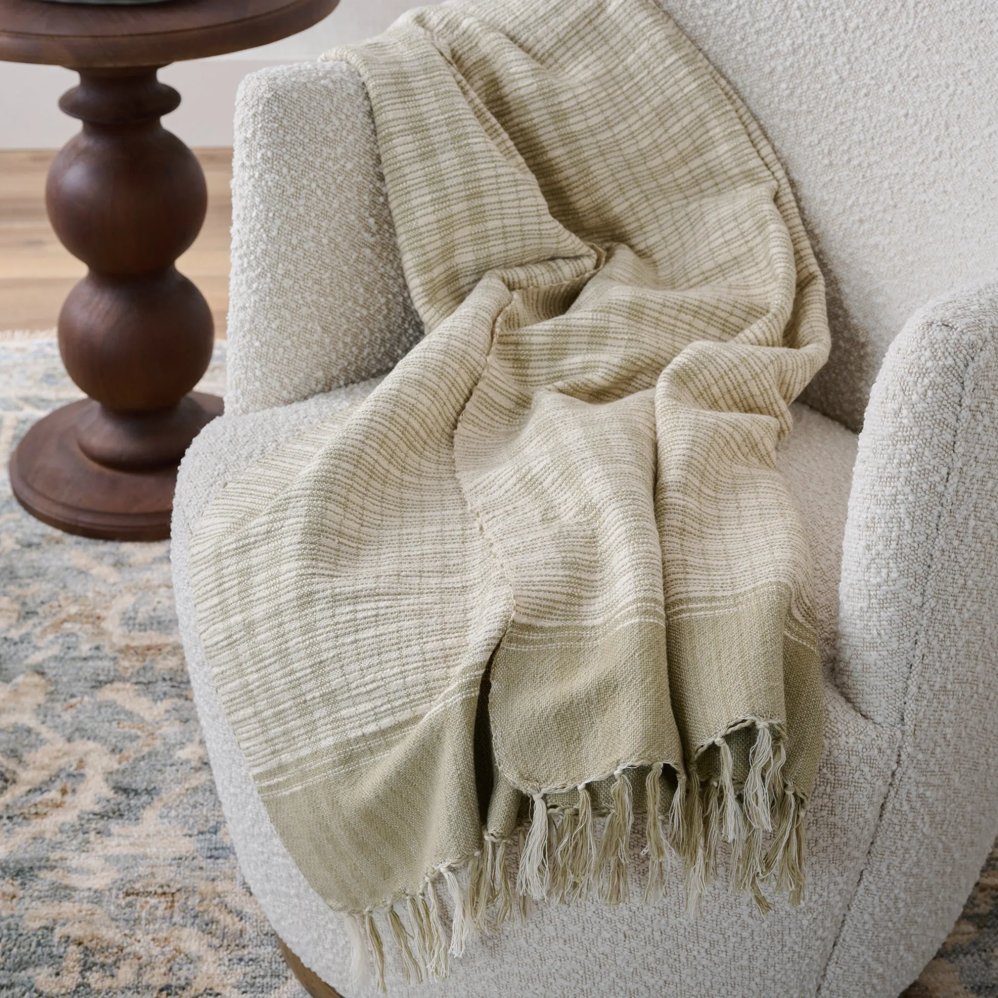 Merrill Plaid Throw