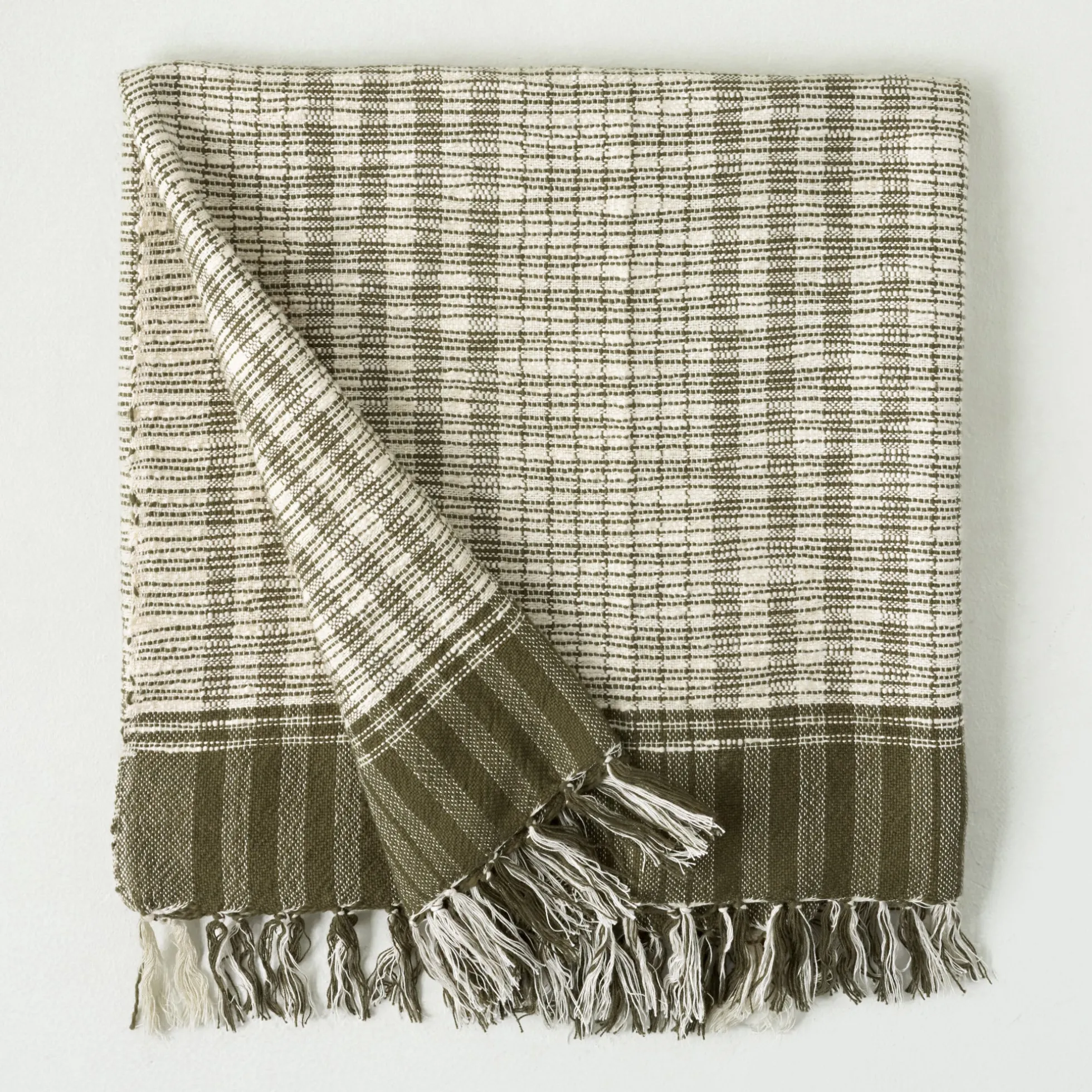 Merrill Plaid Throw