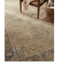 Millie Gold Charcoal Rug