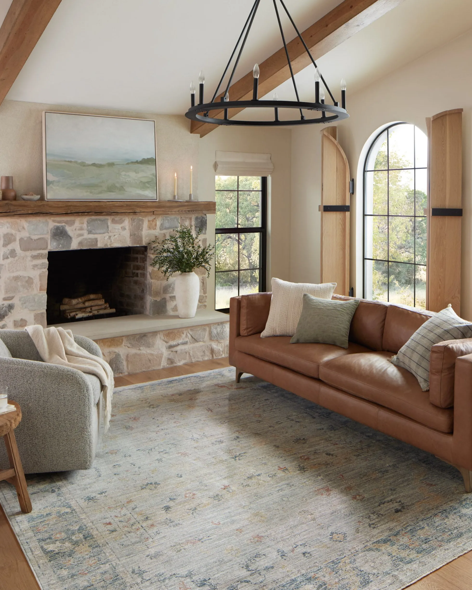 Millie Slate Multi Rug