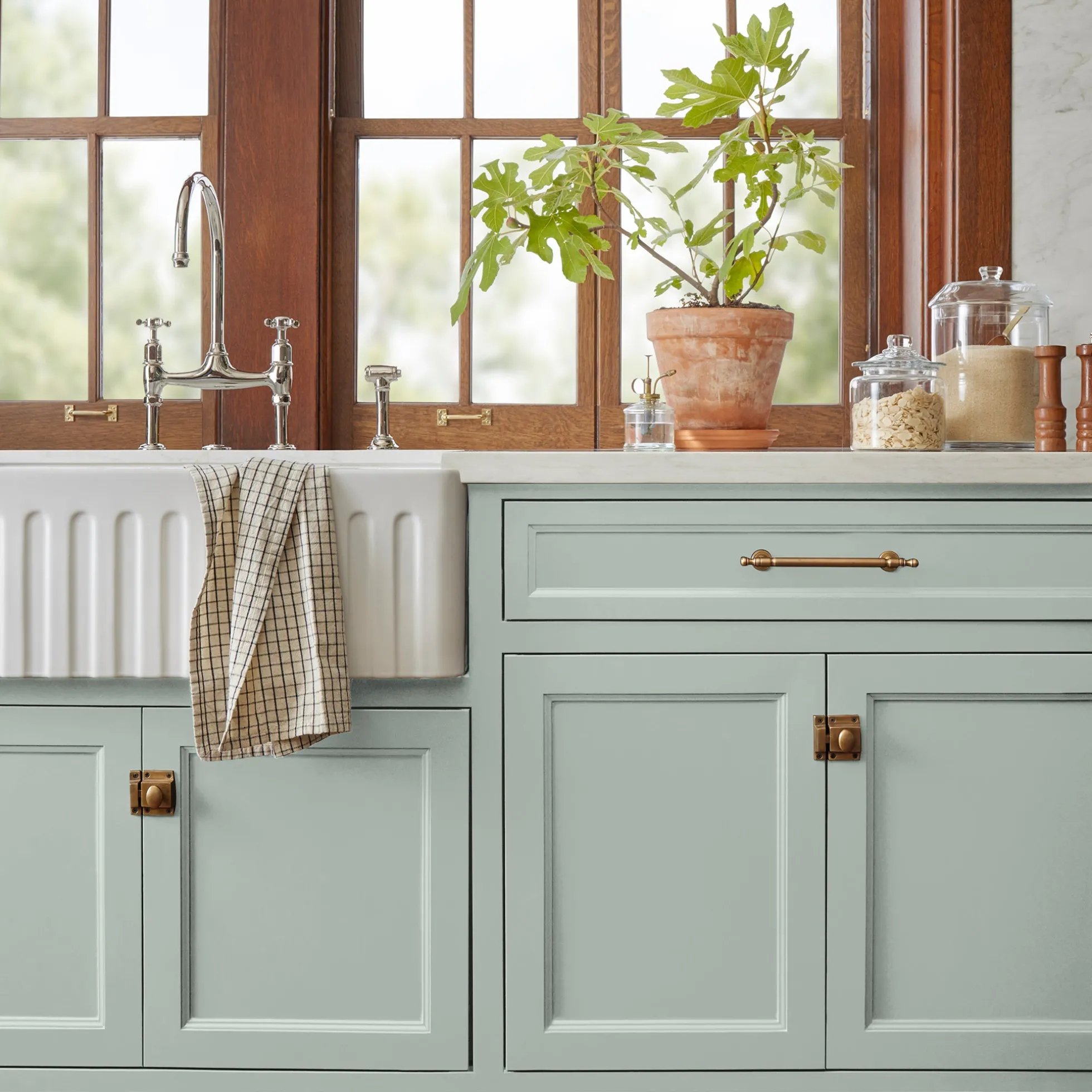 Mineral Green - Trim, Door + Cabinetry Paint