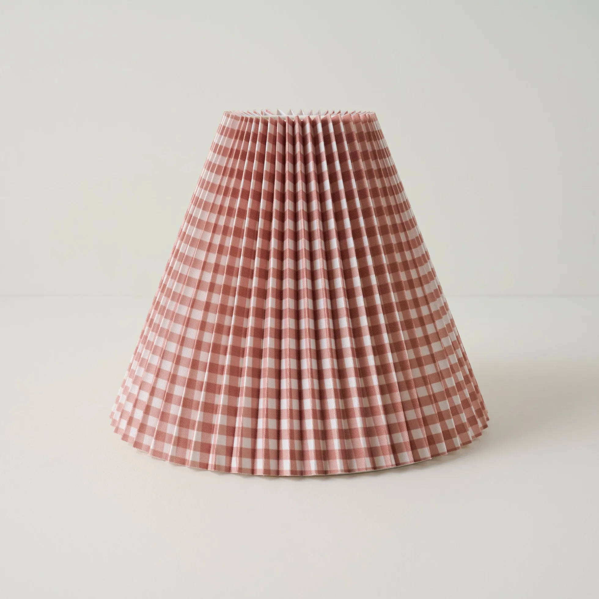 Mocha Gingham Shade