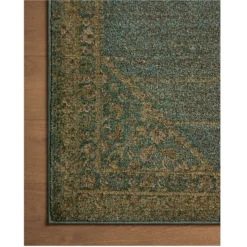 Mona Aqua Wheat Rug