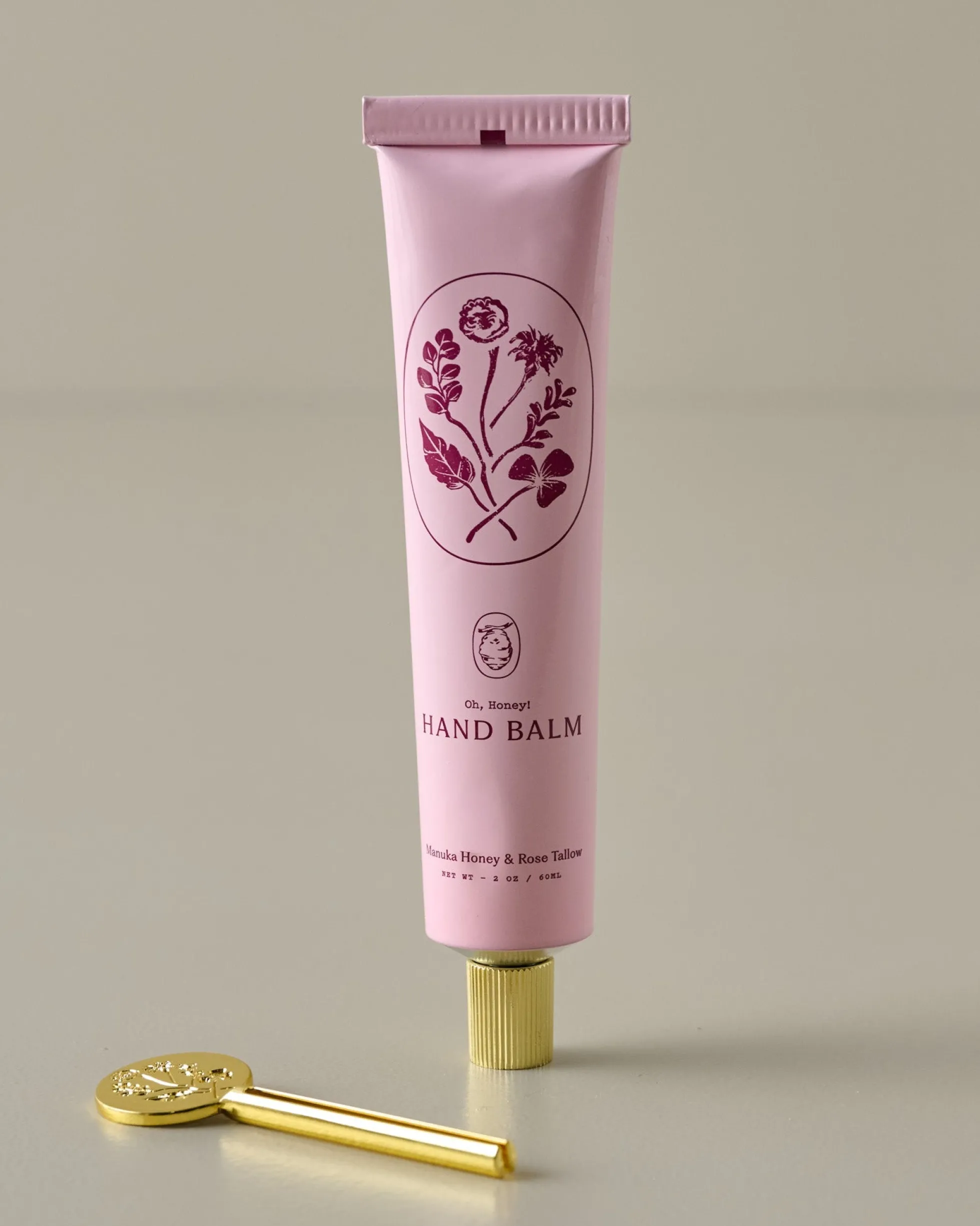 My Neighbor's Tallow Manuka Honey & Rose Hand Balm