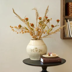 Nadine Ceramic Round Vase