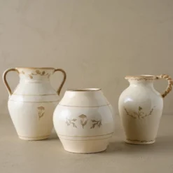 Nadine Ceramic Round Vase