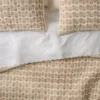 Natural Flora Block Print Quilt + Sham Set (Queen)