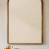 Nicolette Arched Wood Mirror