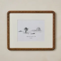 Nicolette Carved Wood Photo Frame