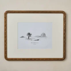 Nicolette Carved Wood Photo Frame