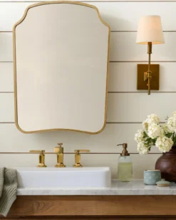Nova Brass Medicine Cabinet