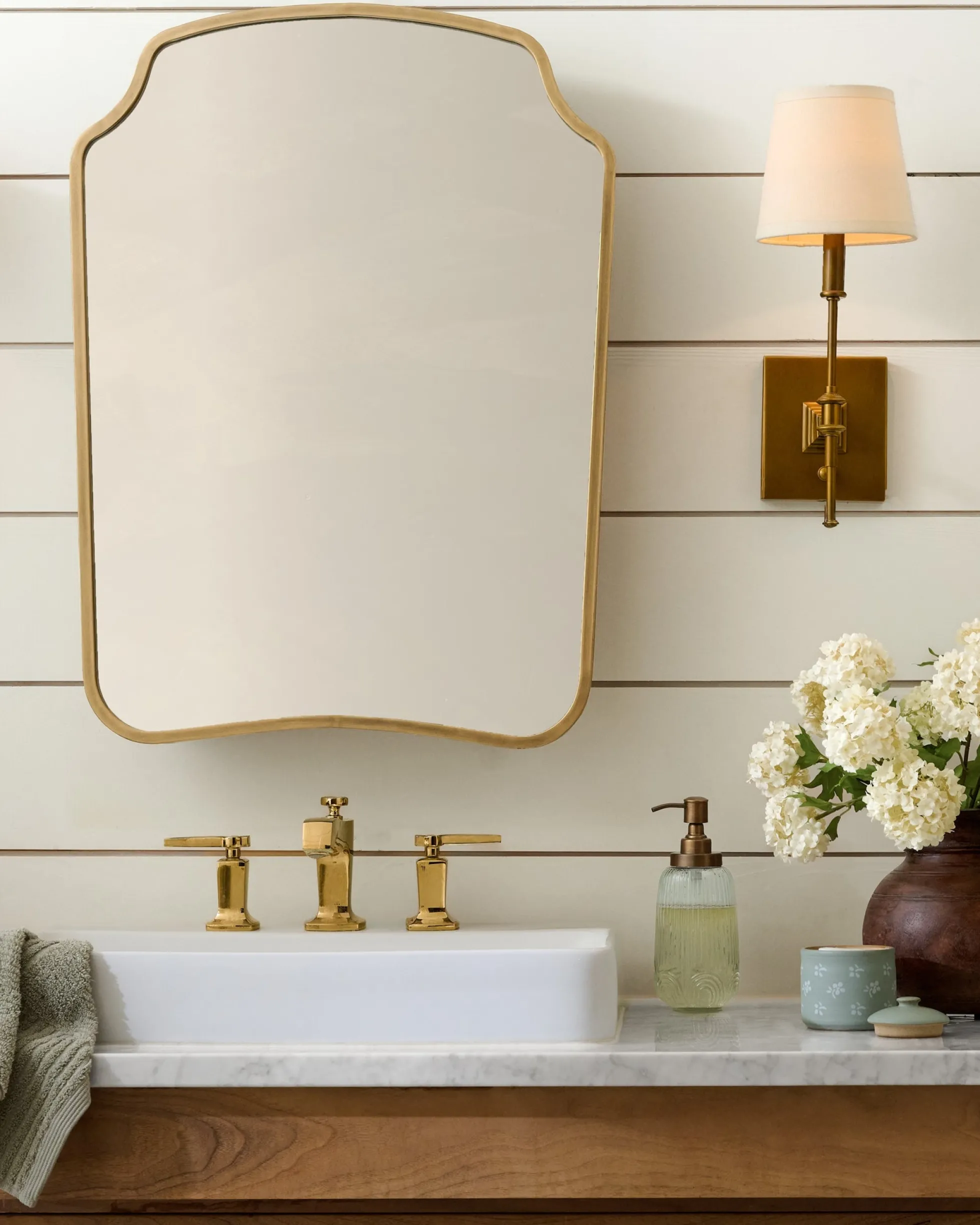 Nova Brass Medicine Cabinet