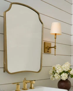 Nova Brass Medicine Cabinet