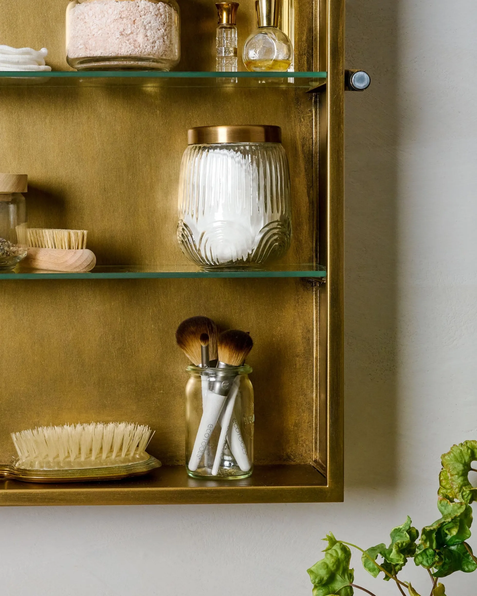 Nova Brass Medicine Cabinet