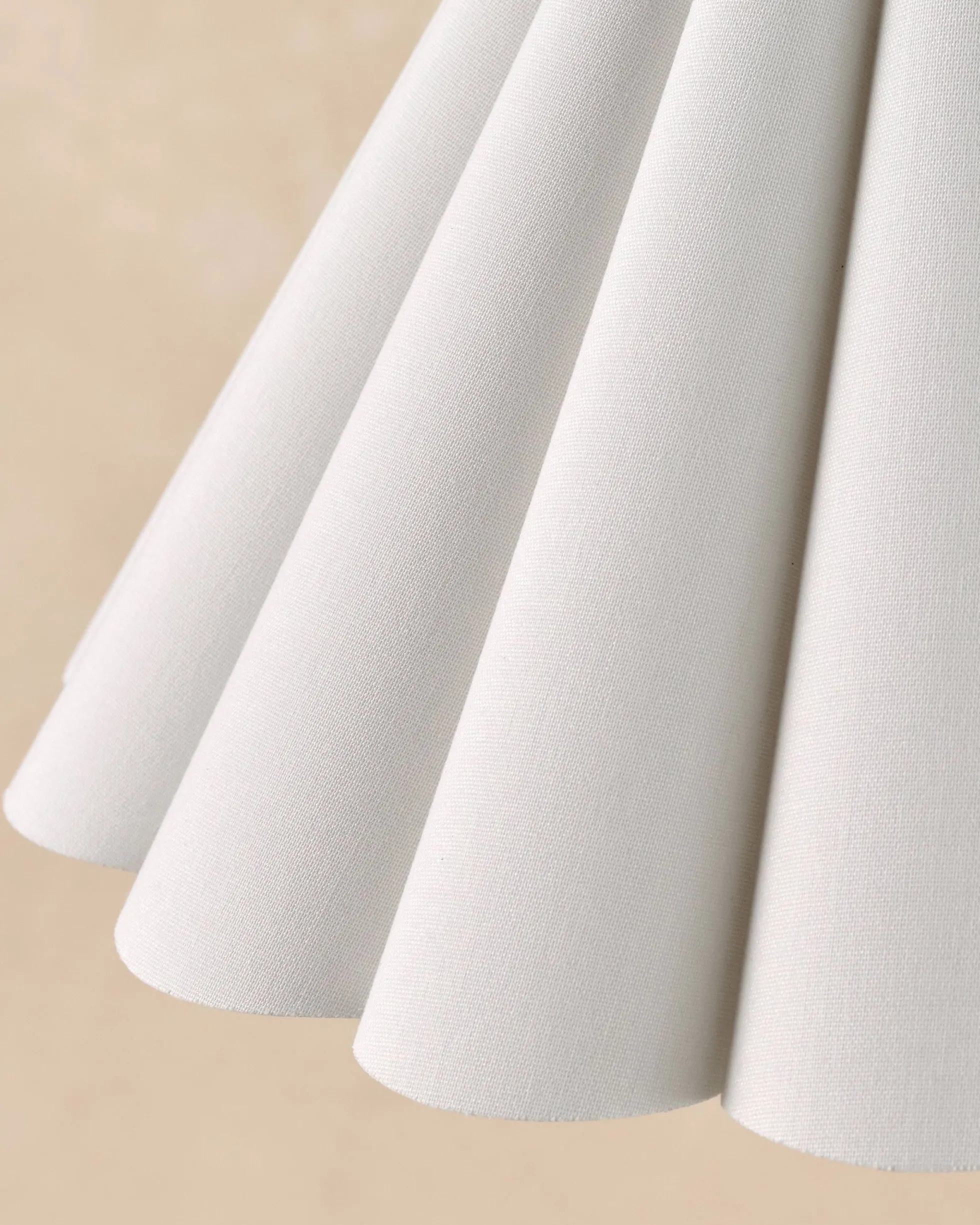 Odette Linen Scallop Pendant (12"-20")