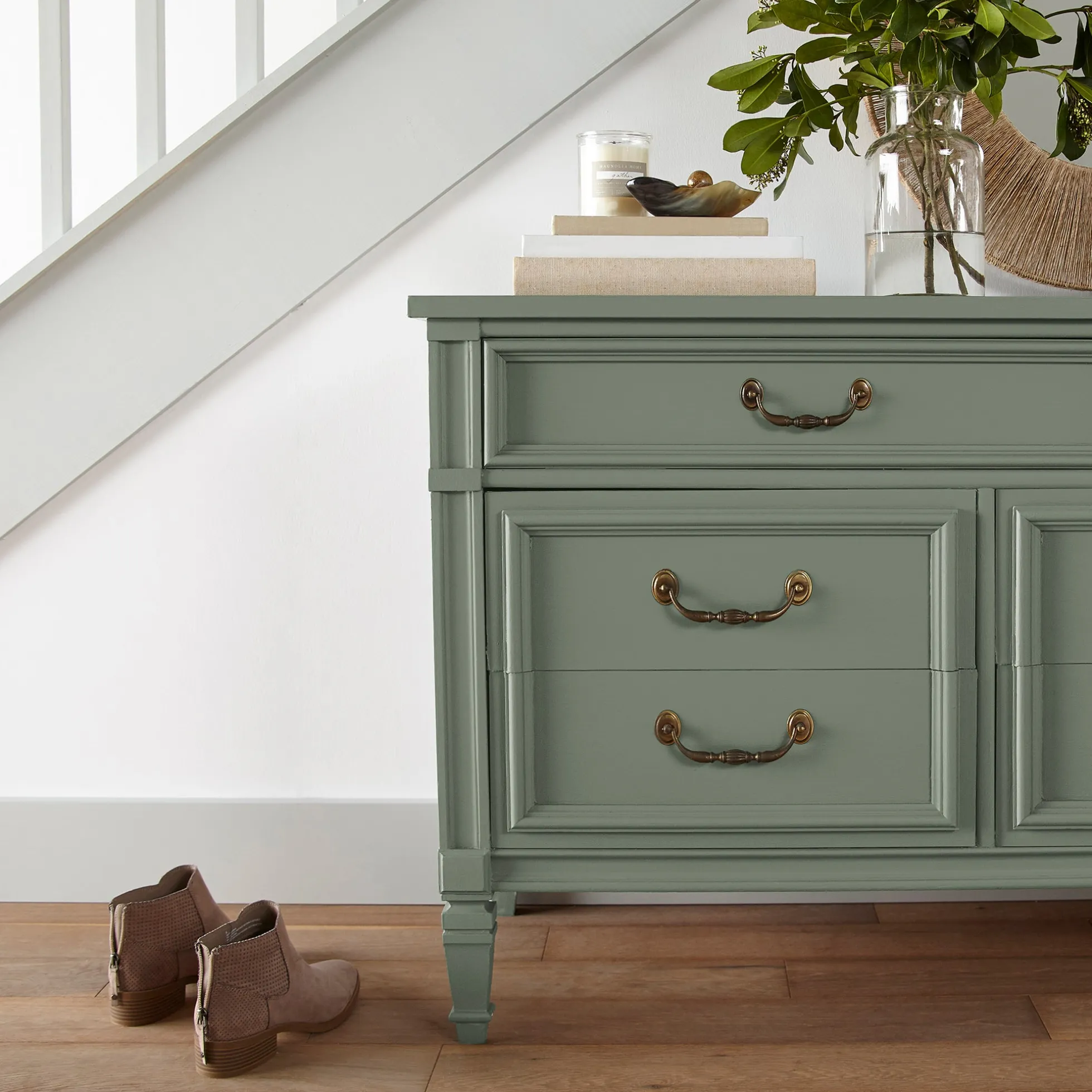 Olive Grove - Trim, Door + Cabinetry Paint