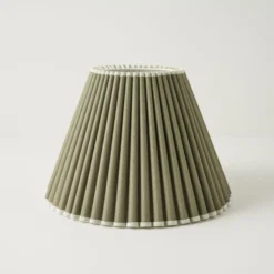 Olive Pleat Shade