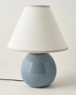 Olivia Table Lamp - Lake Blue