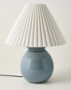 Olivia Table Lamp - Lake Blue