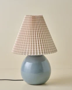 Olivia Table Lamp - Lake Blue