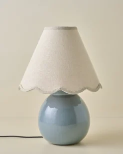 Olivia Table Lamp - Lake Blue