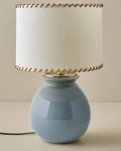 Olivia Table Lamp - Lake Blue