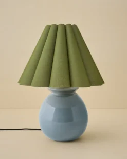 Olivia Table Lamp - Lake Blue