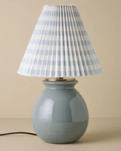 Olivia Table Lamp - Lake Blue