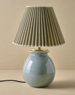 Olivia Table Lamp - Lake Blue