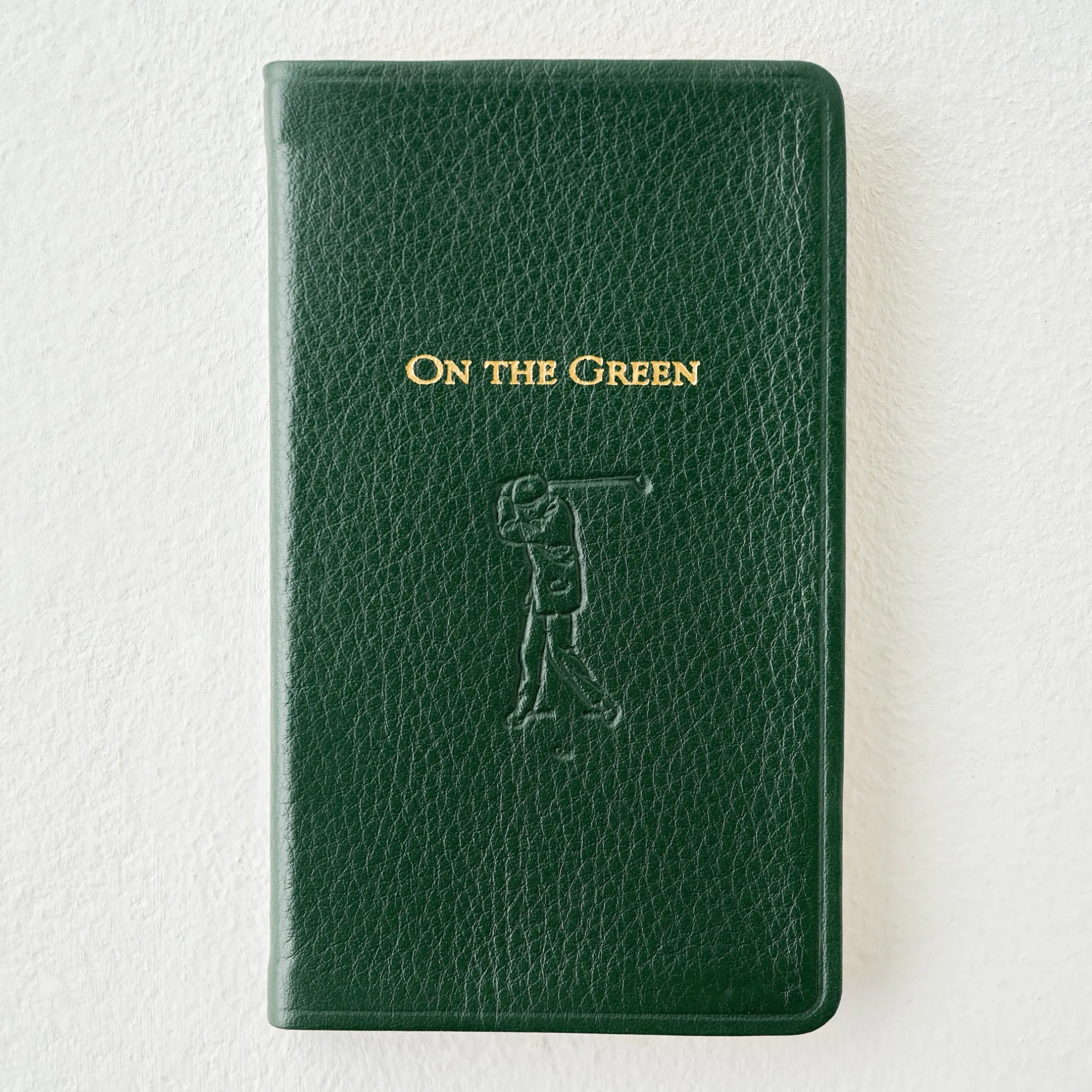 On The Green Golf Score Book