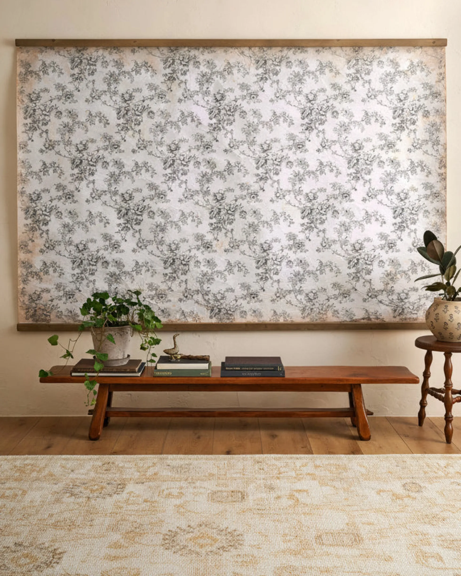 Oversized Heirloom Garden Tapestry