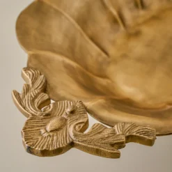 Oversized Ornate Brass Pedestal Bowl