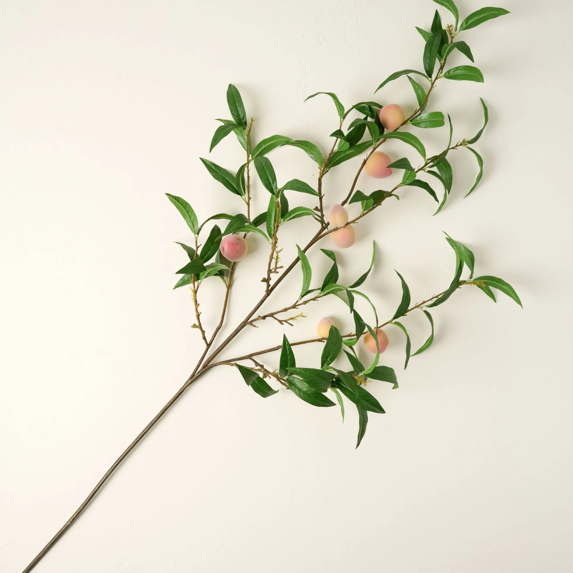 Oversized Peach Stem