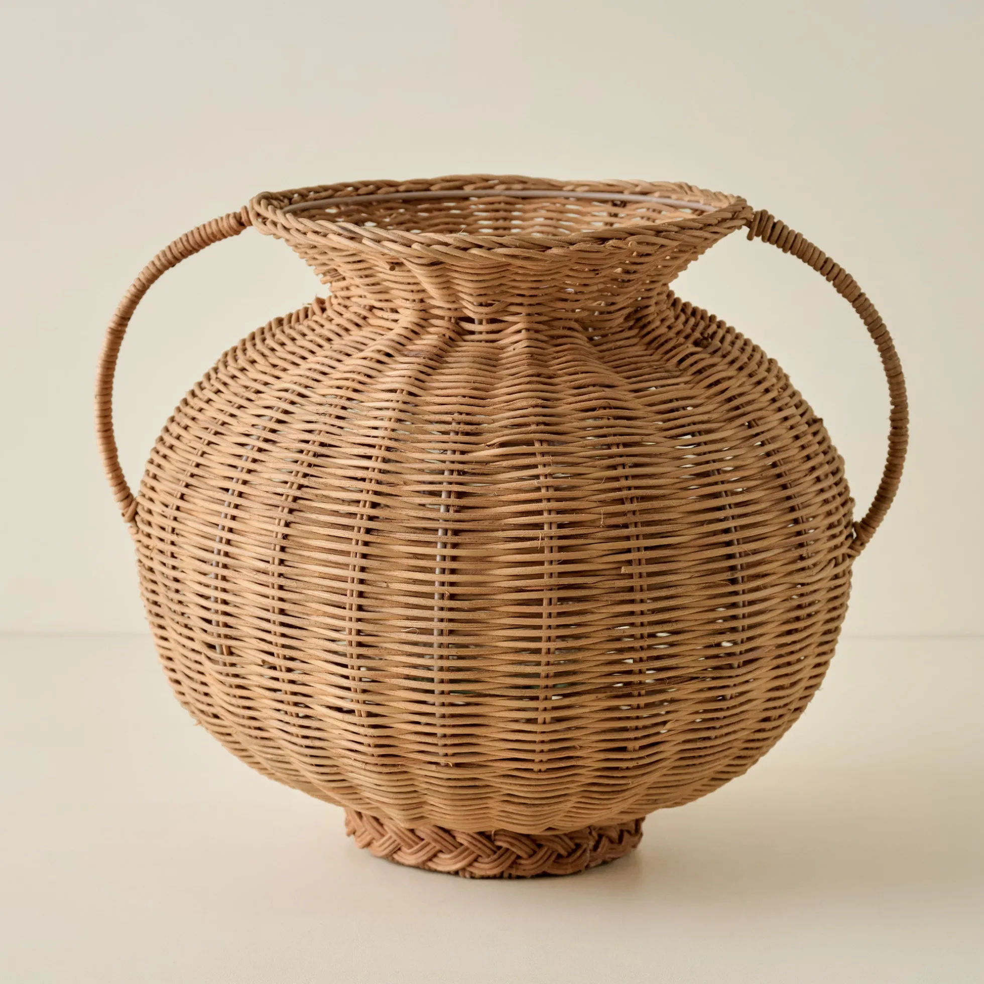 Oversized Rattan Remi Vase