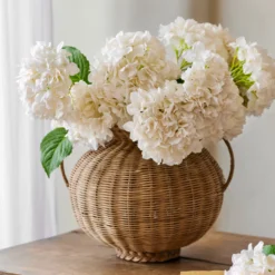 Oversized Rattan Remi Vase